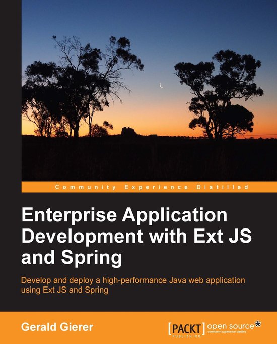 Enterprise Application Development with Ext JS and Spring - cover
