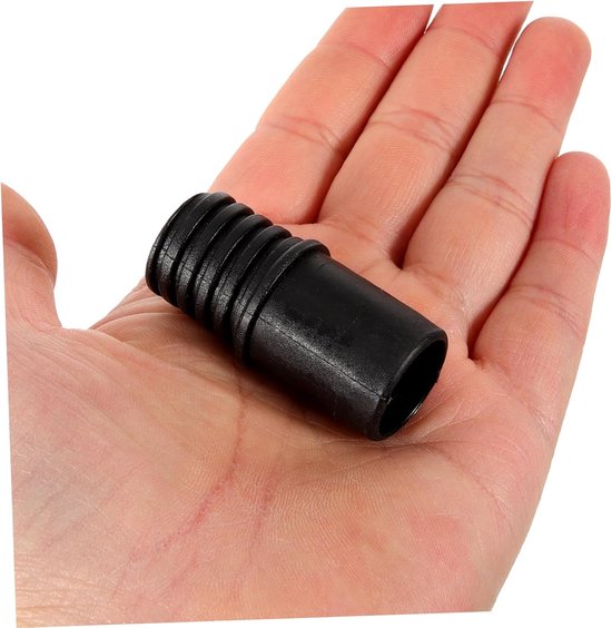 Vervangende Bezemsteel - Dweilsteel Adapter - Huishoudelijk Schoonmaken - Schroefdraad Ontwerp - 46.5 cm - Zwart — afbeelding 5