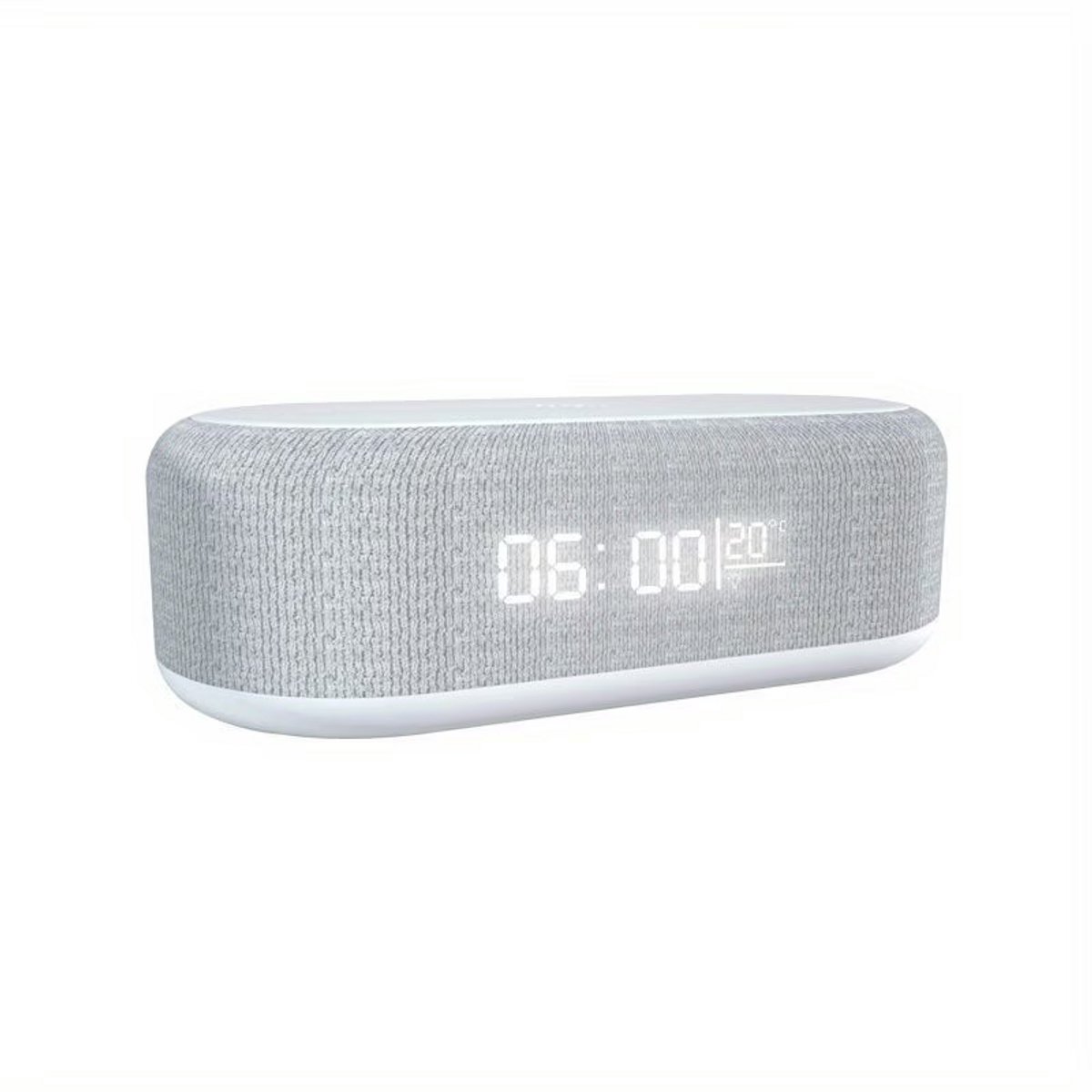 Wireless Charging Station met Wekker - LED Klok, Thermometer & Snellader - Dock Station