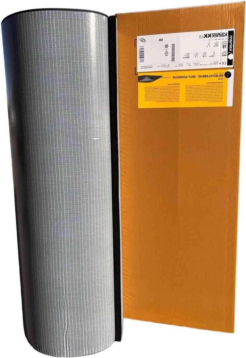 Isolatieplaat Rubber - Zelfklevend Schuim - Camper Isoleren - Vochtbestendig Gesloten Cellen - 6 vierkante meter - Zwart