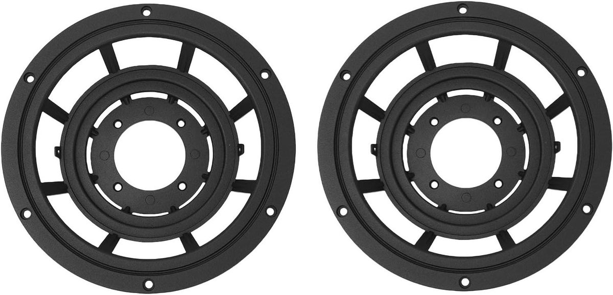 Luidspreker Frames - Woofer Onderdelen - Zelf Bouwen Audio - Gegoten Aluminium - 223 Mm Buitendiameter - Zwart