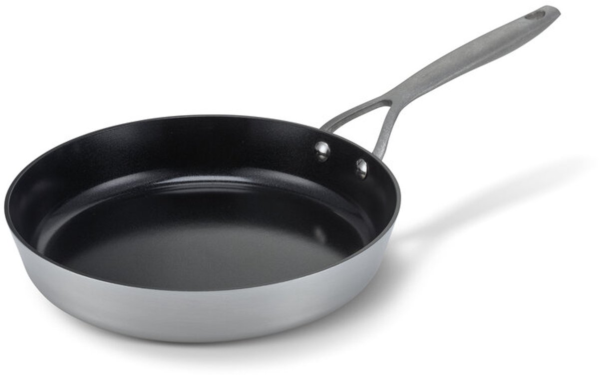 Brabantia Dusk Koekenpan Ø 24cm – 100% PFAS Vrij – Keramische Antiaanbaklaag - Inductie Koekenpan - Vaatwasser- en Ovenbestendig – Grijs — afbeelding 1