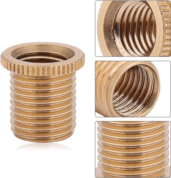 Schakelpook Adapter - Schroefdraad Schroeven - Auto Interieur - Universele Pasvorm - 3 Maten - Aluminium — afbeelding 5