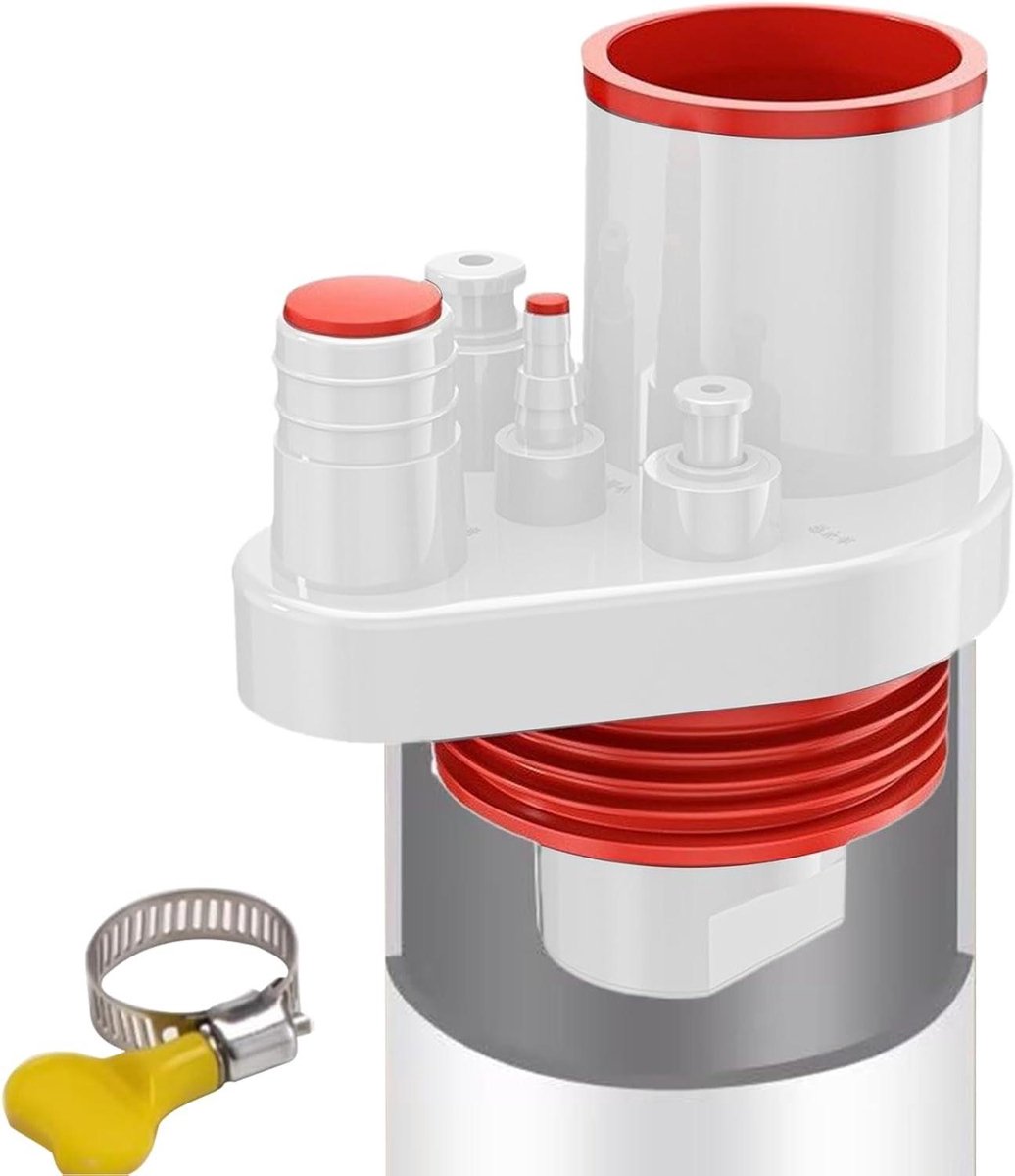 Badkamer Afvoerpijp - Vervangingsset Riool - Afvoer Reparatie - Flexibele Compatibiliteit - 50/75 Specificaties - Wit