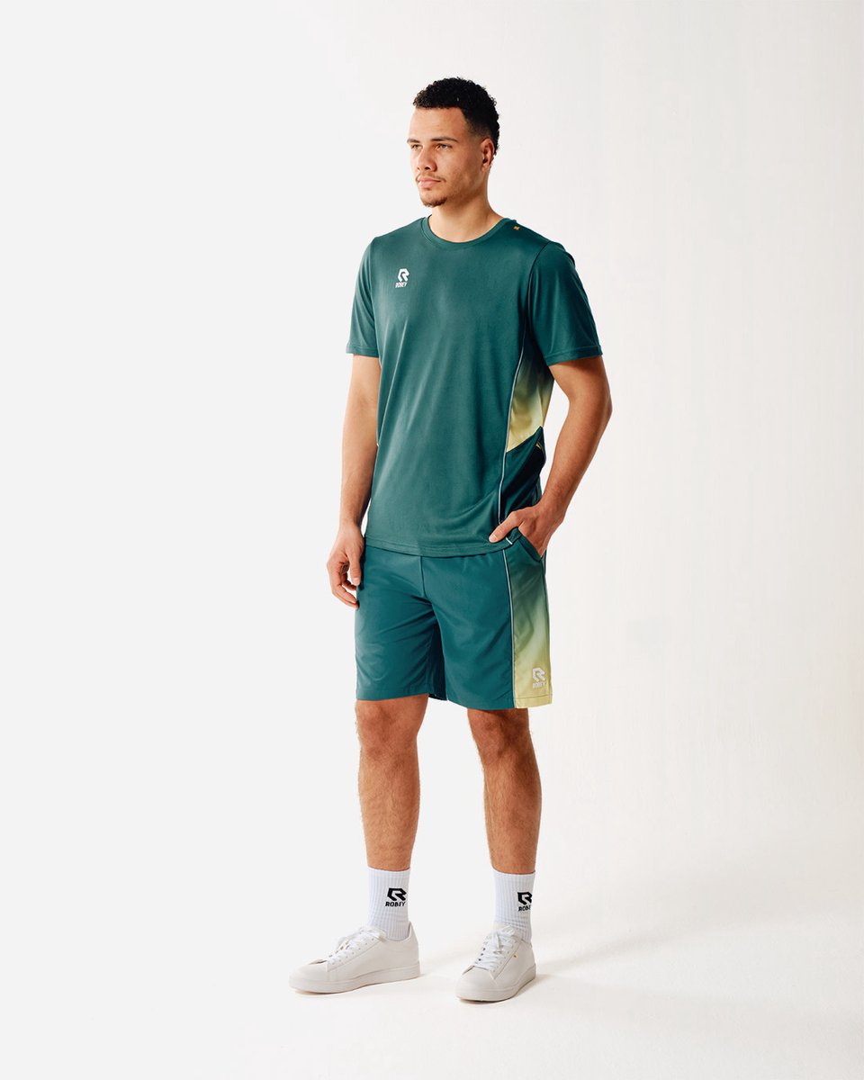 Robey Tennis Advantage Tee - Stormgroen - XXXL