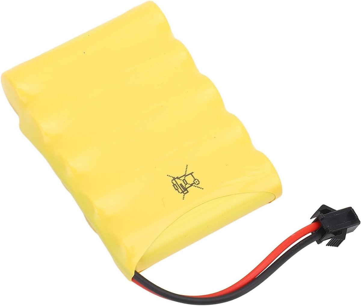 Oplaadbare Lithiumbatterij 6.0V 700mAh voor RC Auto's, Veiligheidsverlichting en Lange Levensduur met SM 2P Plug