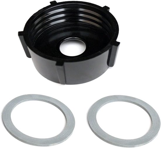 Blenderkan Basis - Vervangingsonderdelen Mixers - Keukenapparatuur Repareren - Duurzaam Rubber Materiaal - 2 Pakking Maten - Zwart — afbeelding 3