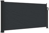 vidaXL - Windscherm - uittrekbaar - 100x500 - cm - zwart