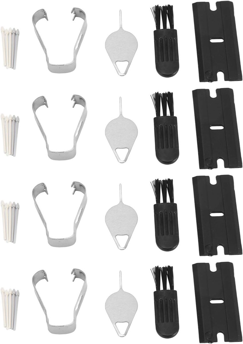 4 Sets Vervangende Stylus Nibs Tips, 20 Nibs voor Tablet, Geschikt voor Galaxy Tab S9 en S9 Ultra