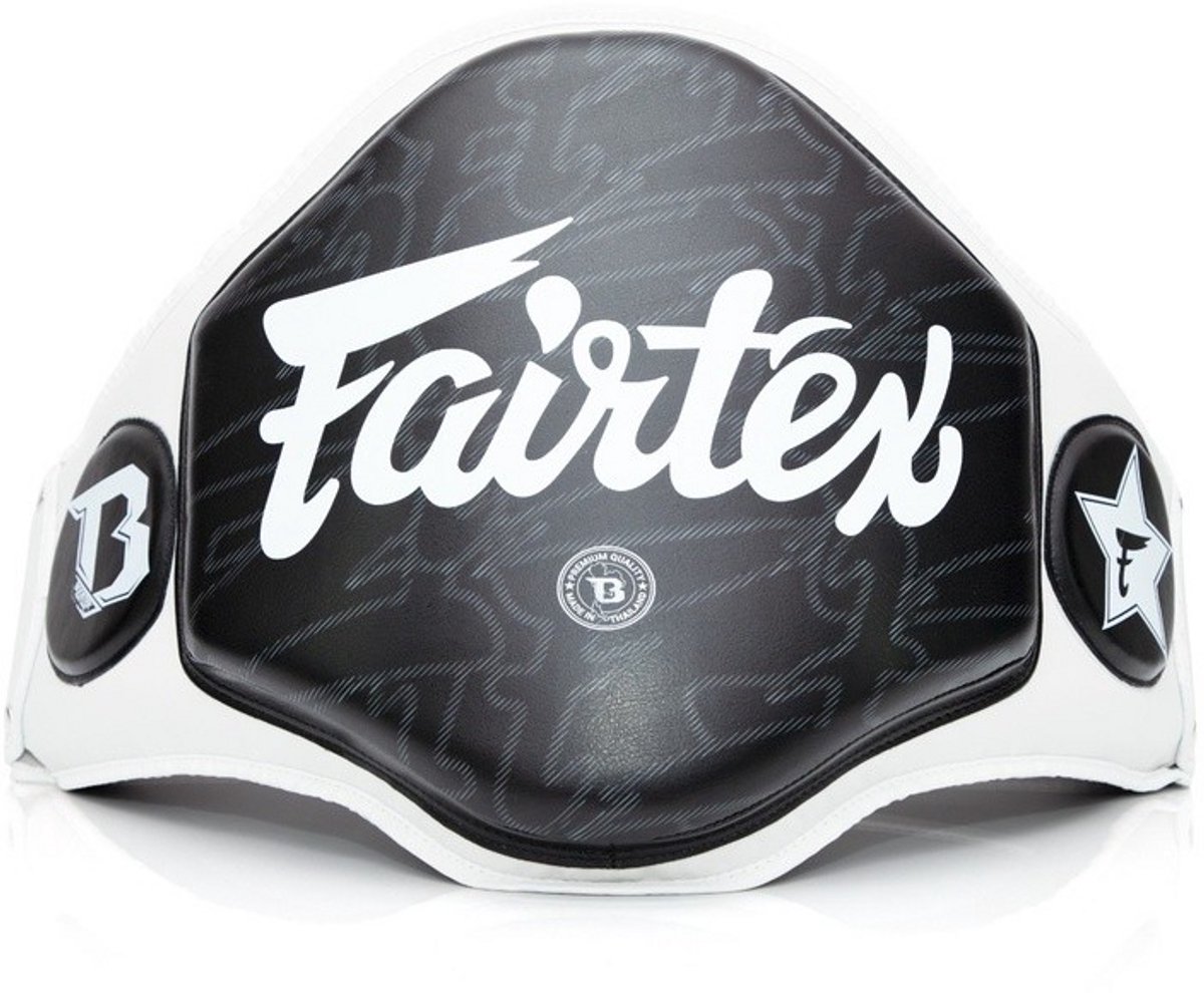Fairtex X Booster Bellypad - FXB BP - Wit/Zwart - One size