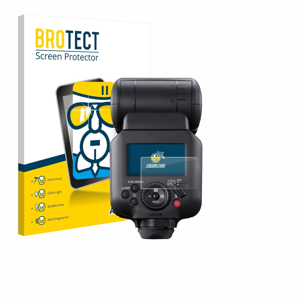 Screenprotector voor Canon Speedlite EL-5 Beschermglas transparant