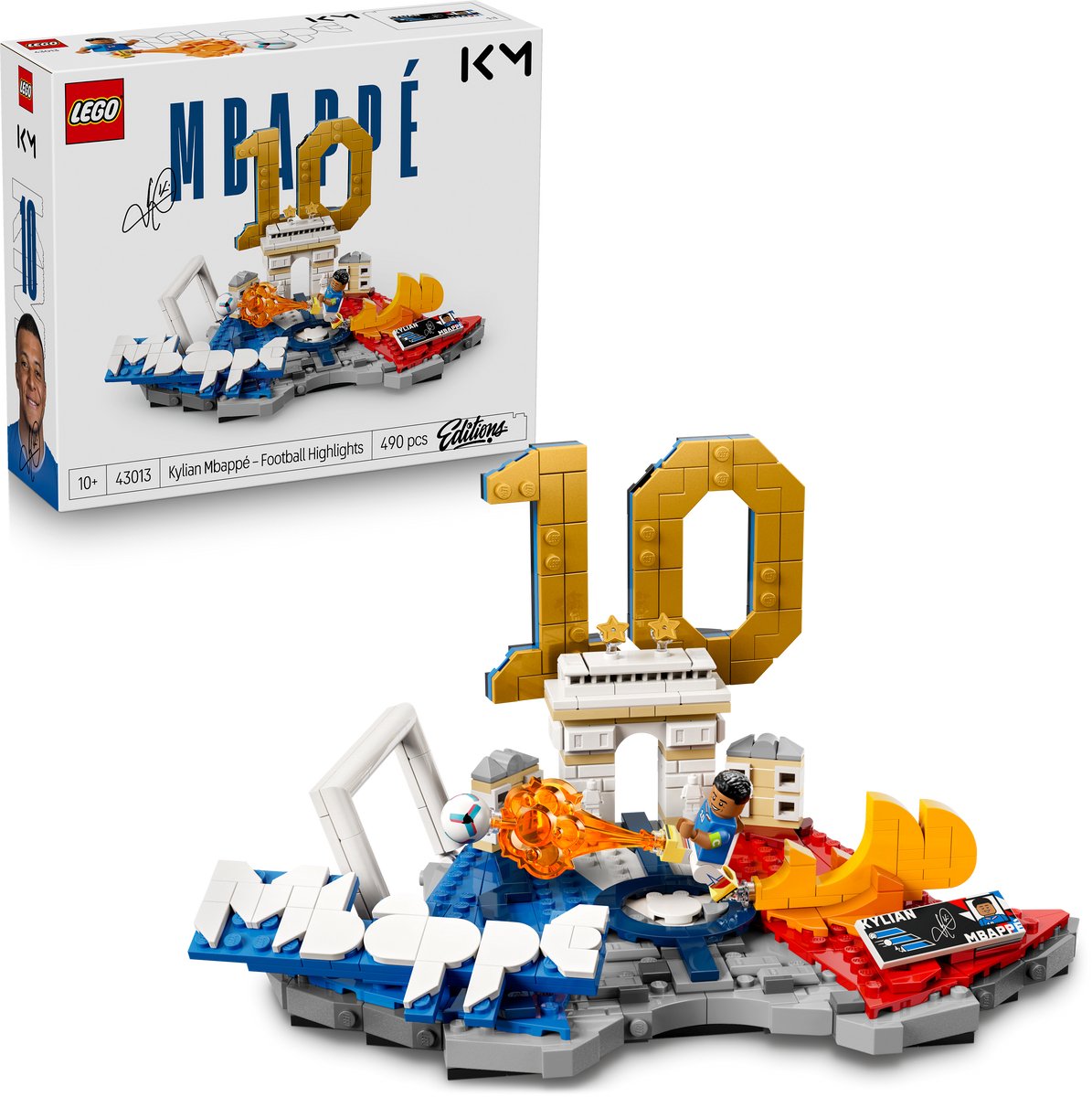 LEGO Editions Kylian Mbappé – Voetbalhoogtepunten Voetbal Speelgoed voor Kinderen - 43013 – foto 2