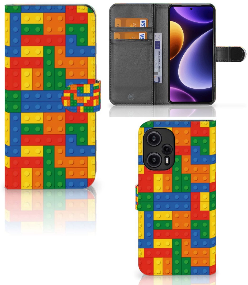 Xiaomi Poco F5 Telefoon Hoesje Blokken