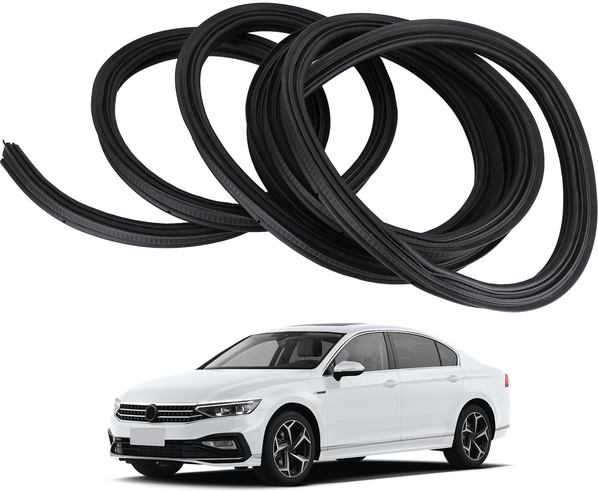 Elzusha - Tailgate Seal - Rubber Frame Seal - Geschikt voor VW Transporter T4 - Waterdicht en Duurzaam - 5.4m - Eenvoudige Installatie - Perfecte P...