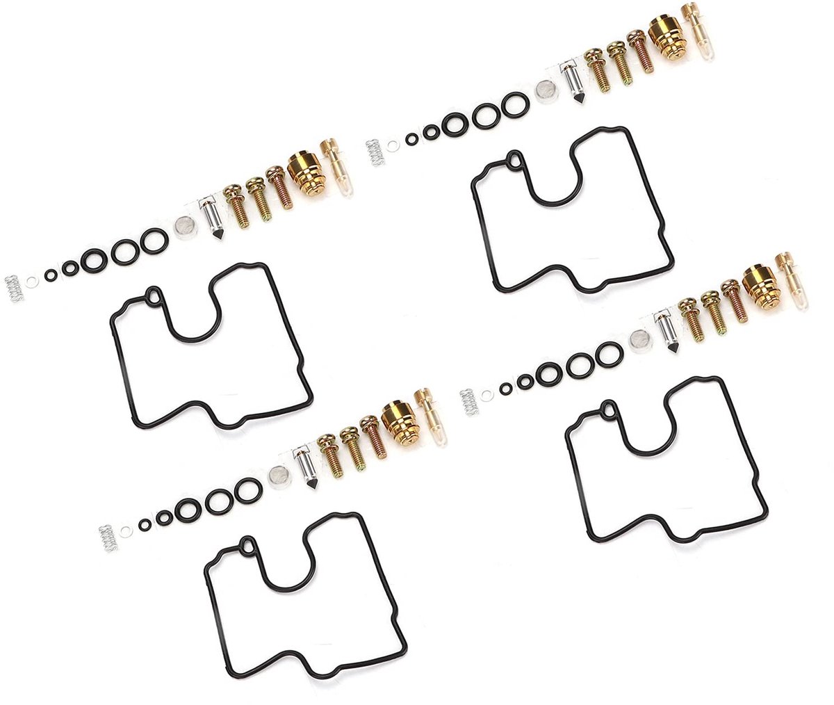Elzusha - Vergaser Carb Rebuild Kit - 60PCS Vergaser Reparatursätze - Voor GSX-R 600 en VL1500 1500 - Reparatiekit voor carburateurs - Hoo...
