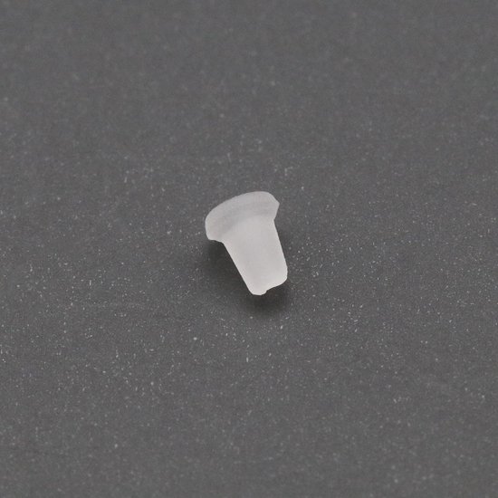 Dailygoods- Vishaak Aasstopper 100 Stuks - Plastic Vishaak Stopper - Aas Kralen - Eenvoudige Installatie - Beveiliging voor Aas - Wit van Dailygoods — afbeelding 3