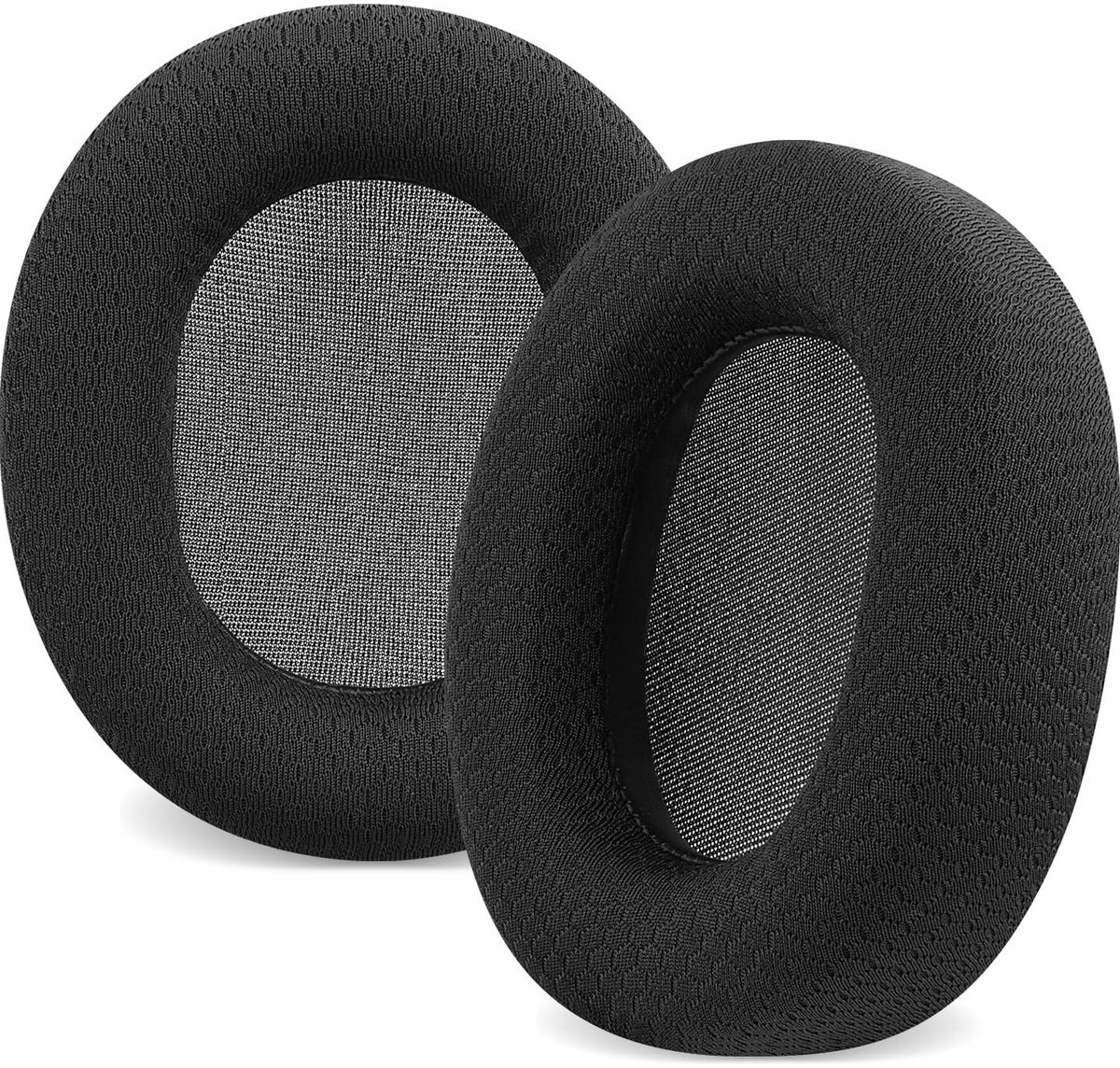 Dailygoods - Vervangende oorkussens - Comfortabele headset oorkussens - Gaasstof - Zwart - Perfecte pasvorm - Geschikt voor SteelSeries Arctis modelle