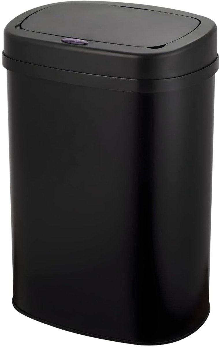 LeeuwenChoice® Elektronische Sensor Prullenbak - 60 Liter - Automatische Touchless Opening - RVS Design & Soft Close