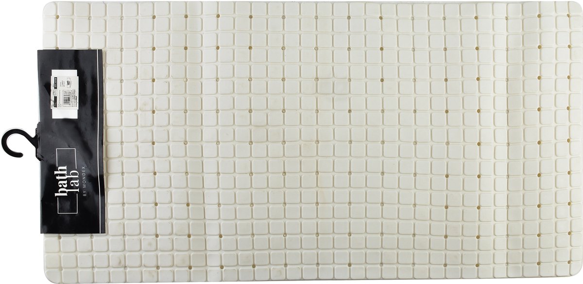 Badmat Wit 40x80cm – Antisiple & Wasbaar