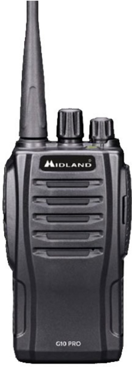 Midland G10 Pro UHF PMR446 Portofoon met beveiligingsoortje