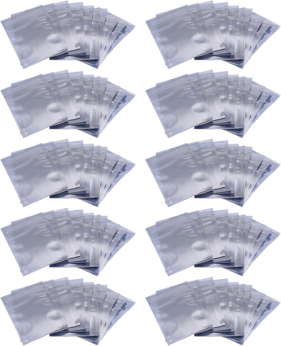 ESD Antistatische Tassen Set van 100 Stuks - 6x9cm Resealable Pouches voor Elektronische Accessoires en Opslag