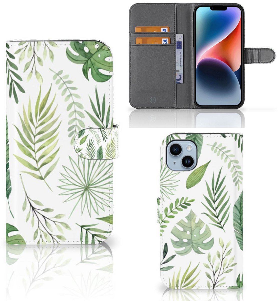 iPhone 15 Plus Hoesje Leaves