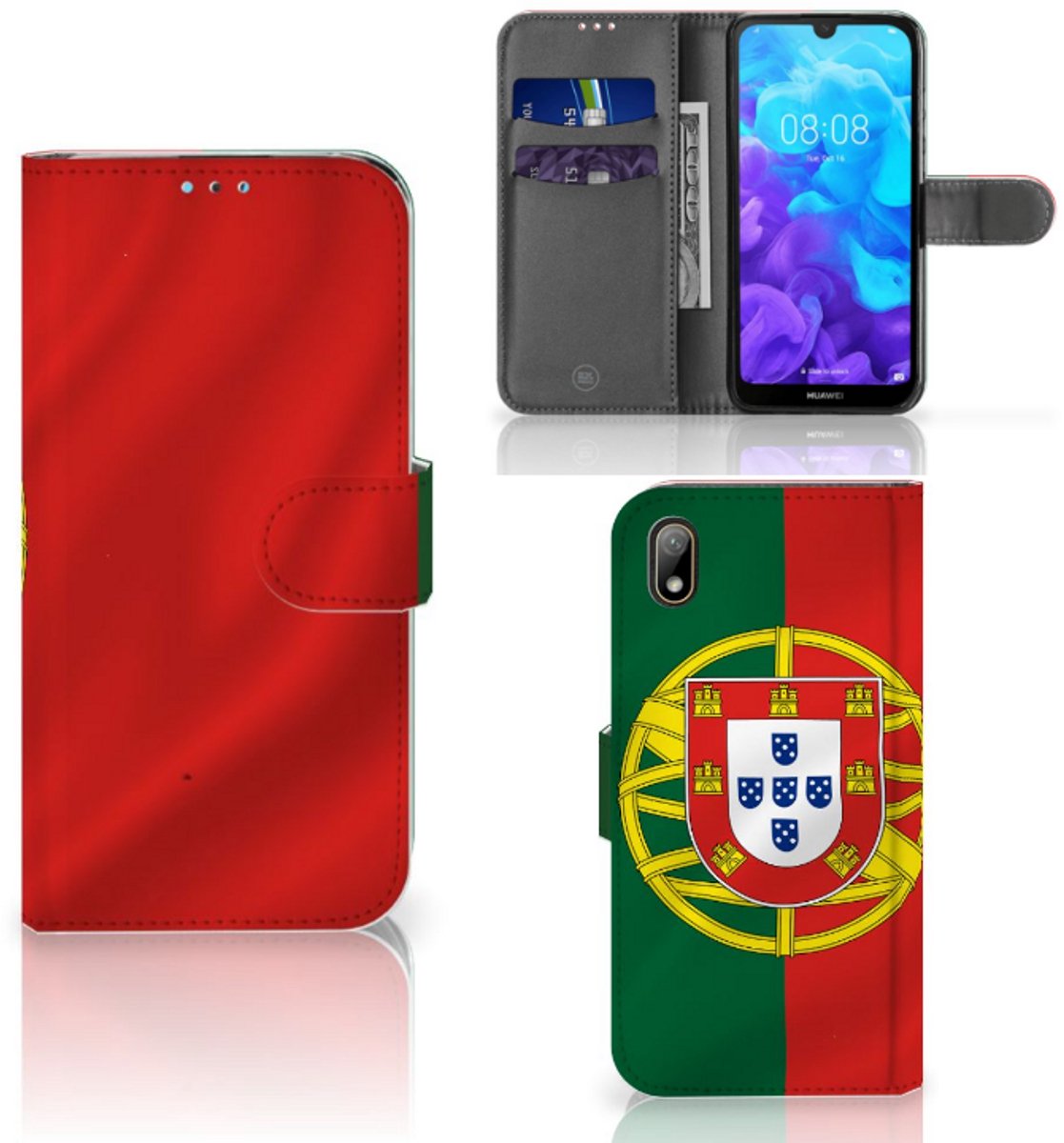 Huawei Y5 (2019) Bookstyle Case Portugal