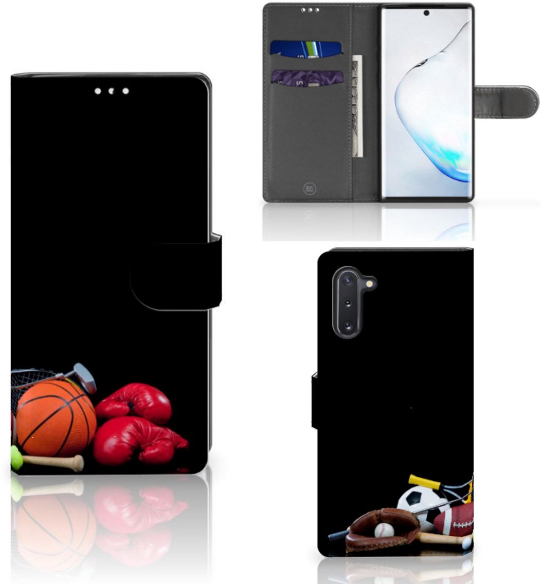 Samsung Galaxy Note 10 Wallet Case met Pasjes Sports