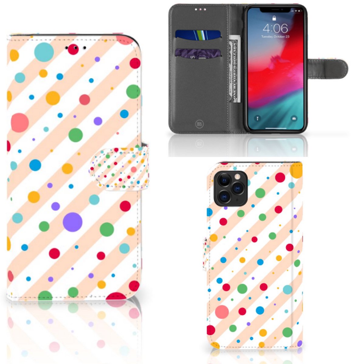 Apple iPhone 11 Pro Max Telefoon Hoesje Dots