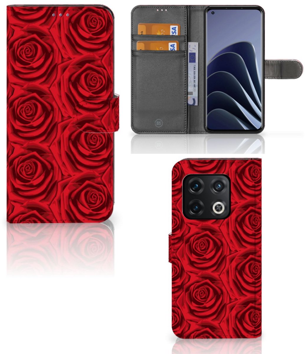 OnePlus 10 Pro Hoesje Red Roses