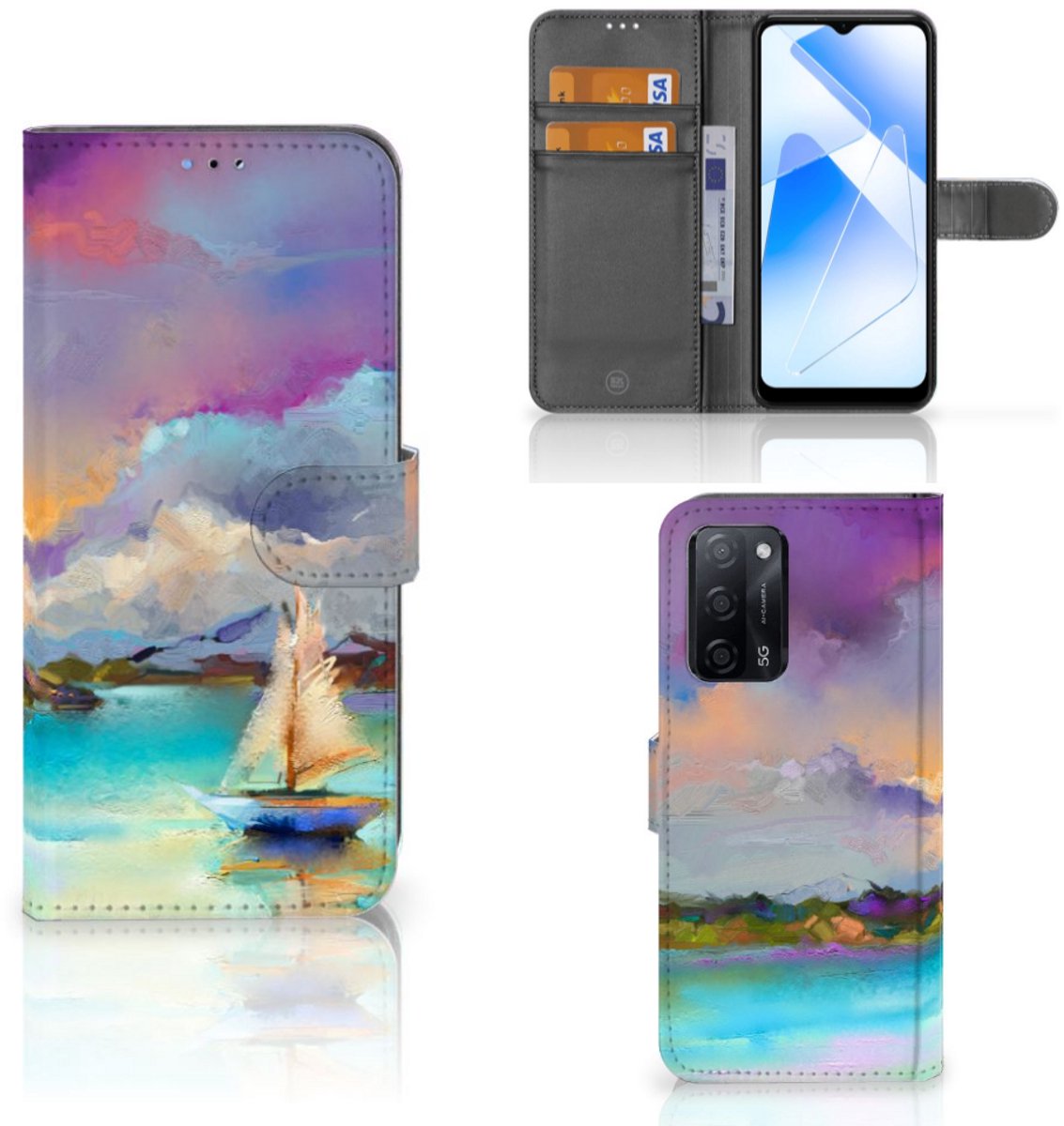 Hoesje OPPO A16/A16s/A54s Boat