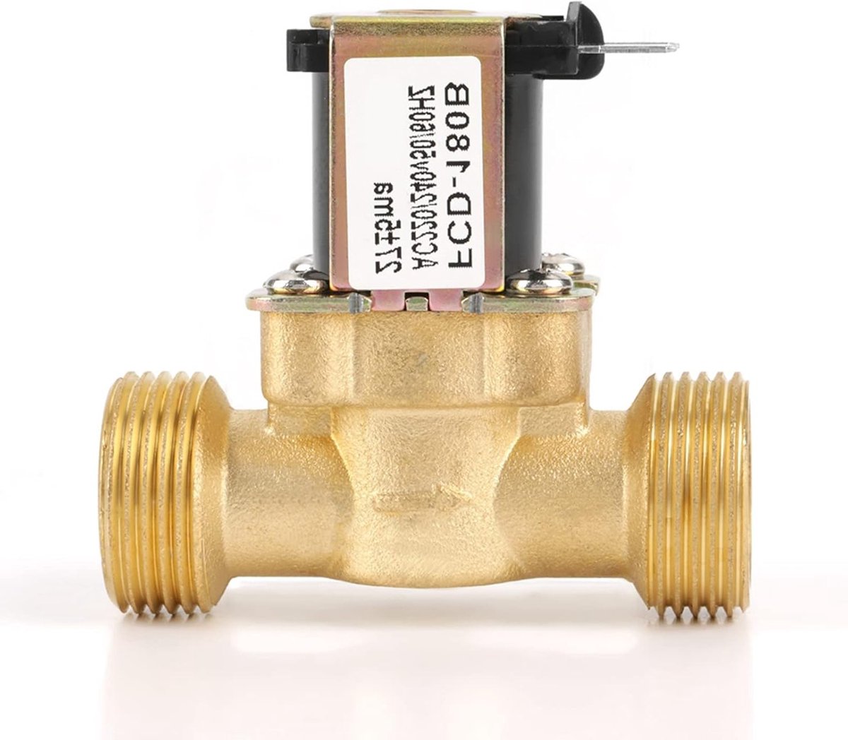 Elektrische solenoidklep FCD-180B voor industriële en huishoudelijke apparaten, compact en efficiënt, 7 x 6 x 5 cm