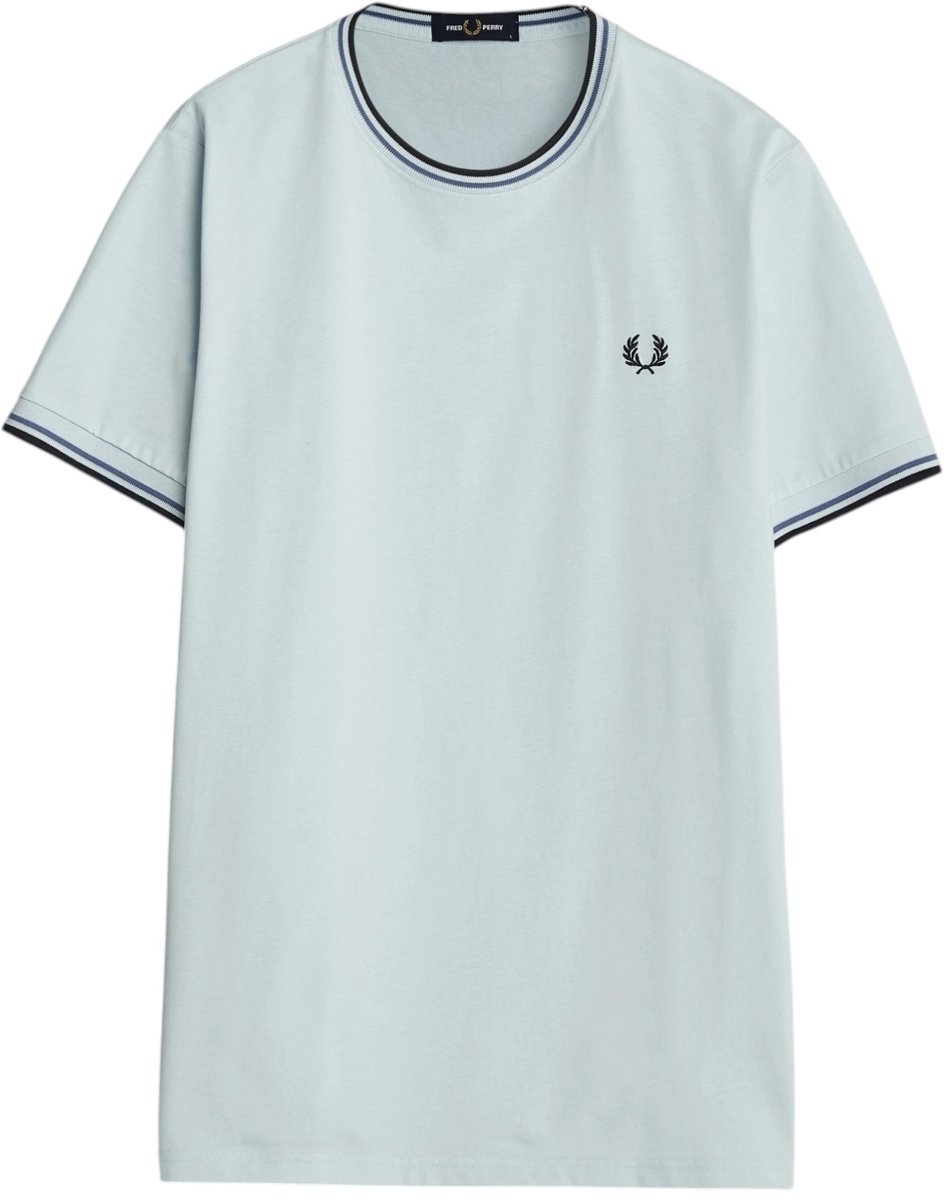 Fred Perry Twin Tipped T-shirt Blauw