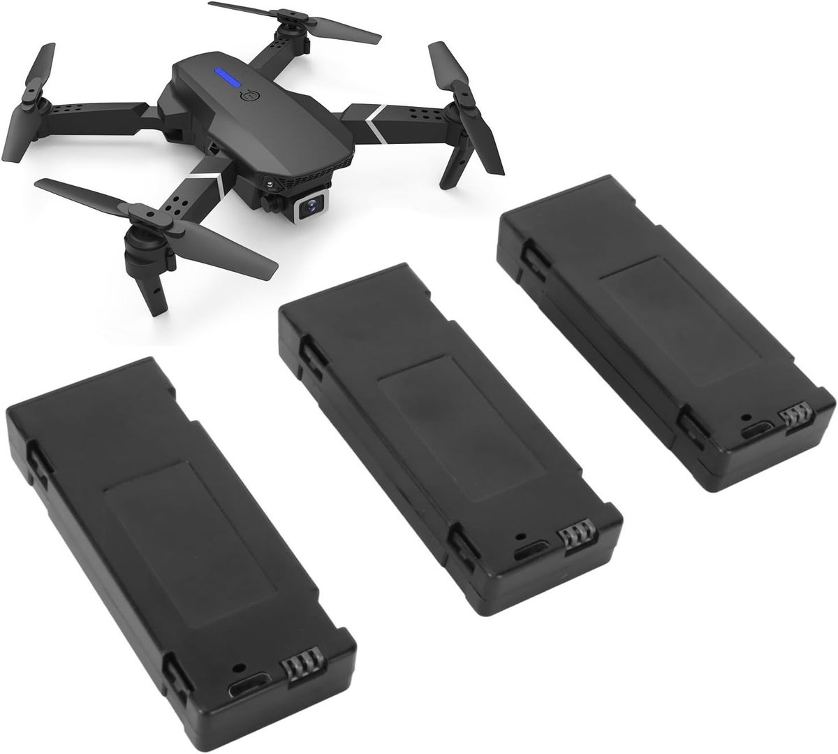 Hoge capaciteit 3.7V 1800mAh LiPo batterij voor RC drones, vervangingsbatterij en accessoires voor E88 E88Pro E100 E99 K3 K6 E89 P1 P4 P5