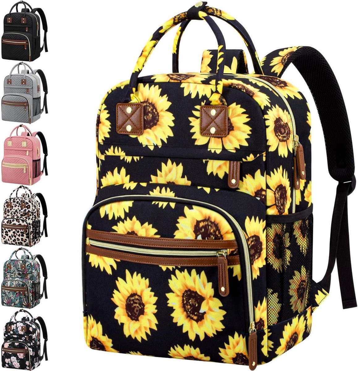 Luiertas Rugzak - Baby Tas Tote - Babybenodigdheden Organiseren - Waterbestendige Stof - 4064 cm Hoog - Grijs