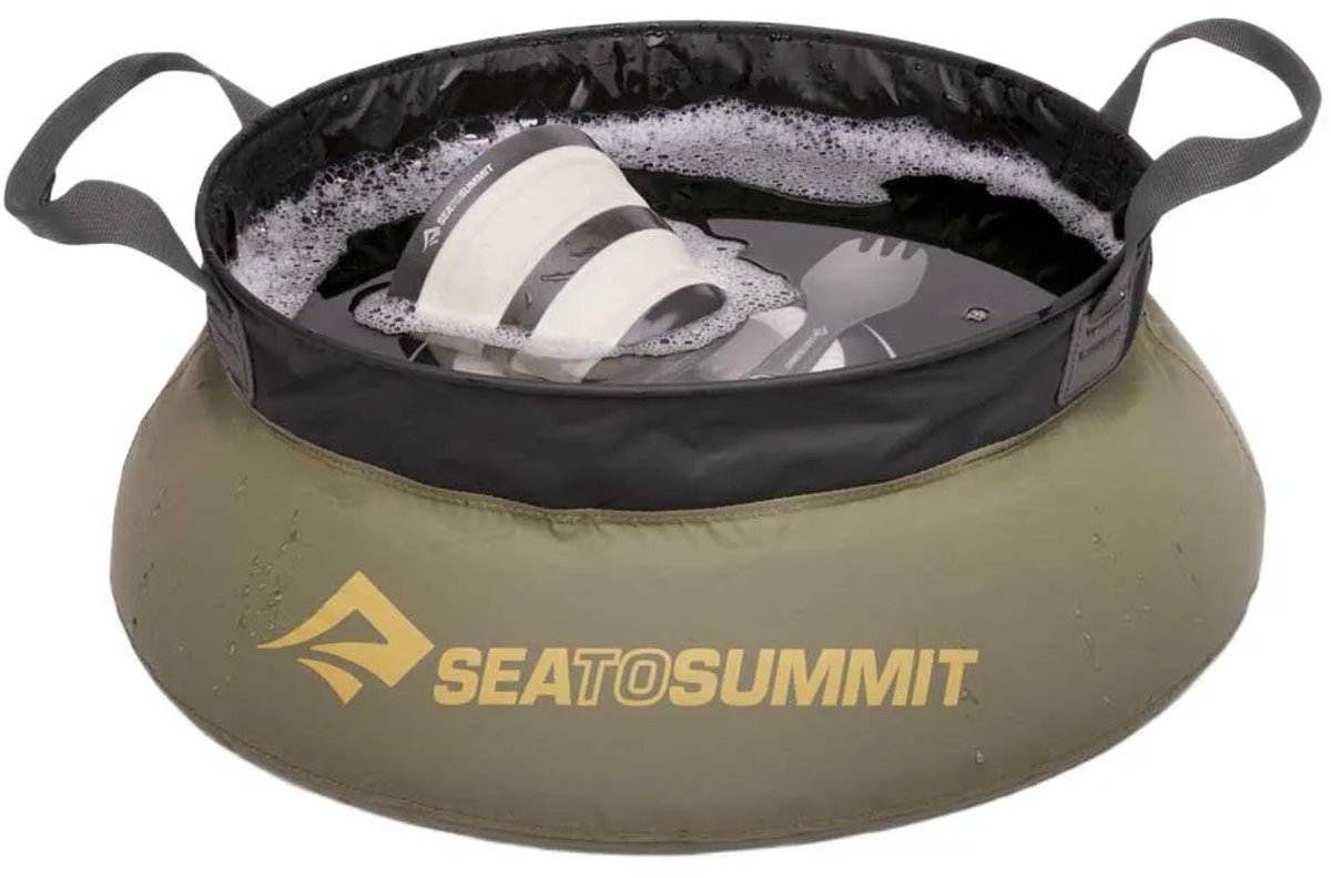 Sea To Summit 10l Opvouwbare Gootsteen Groen