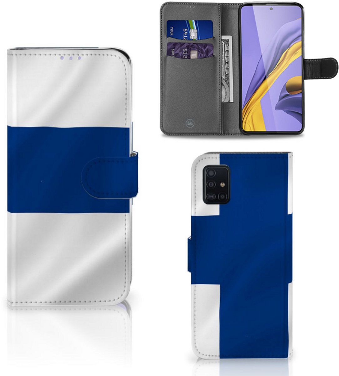 Samsung Galaxy A51 Bookstyle Case Finland