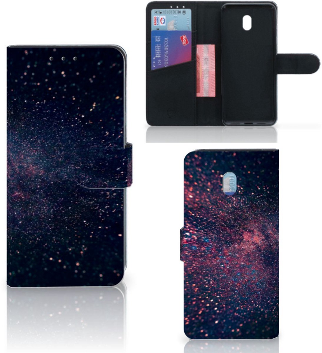 Xiaomi Redmi 8A Book Case Stars