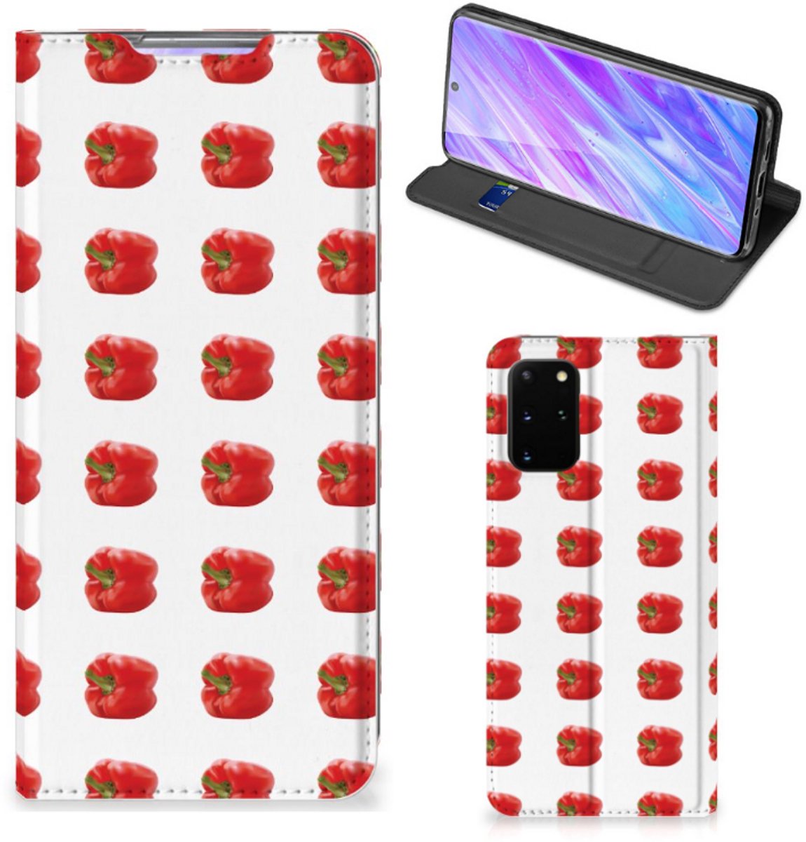 Samsung Galaxy S20 Plus Flip Style Cover Paprika Red