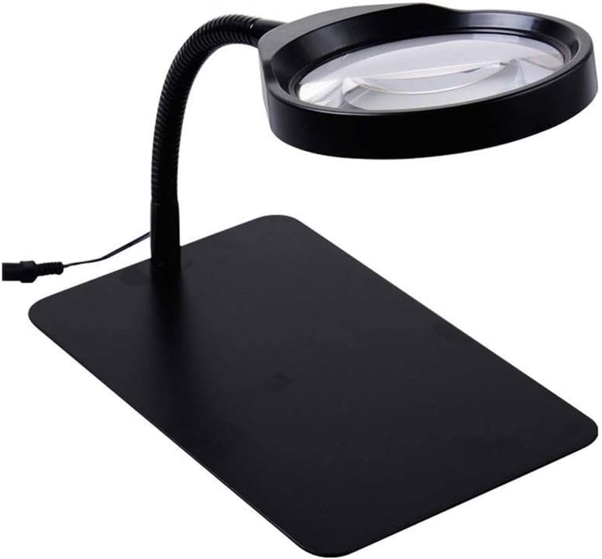 Vergrootglas met Lamp - Werklamp Vergrootglas - Hobby en Werk - 10x Vergroting 36 LED - 12.5cm Lens - Wit