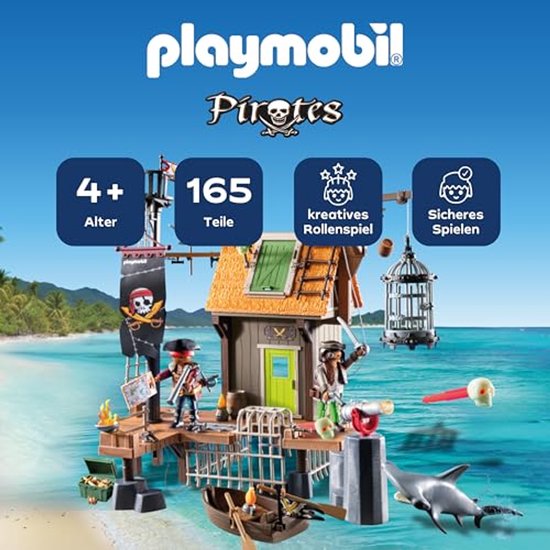 PLAYMOBIL Pirates Piraten haven 71792