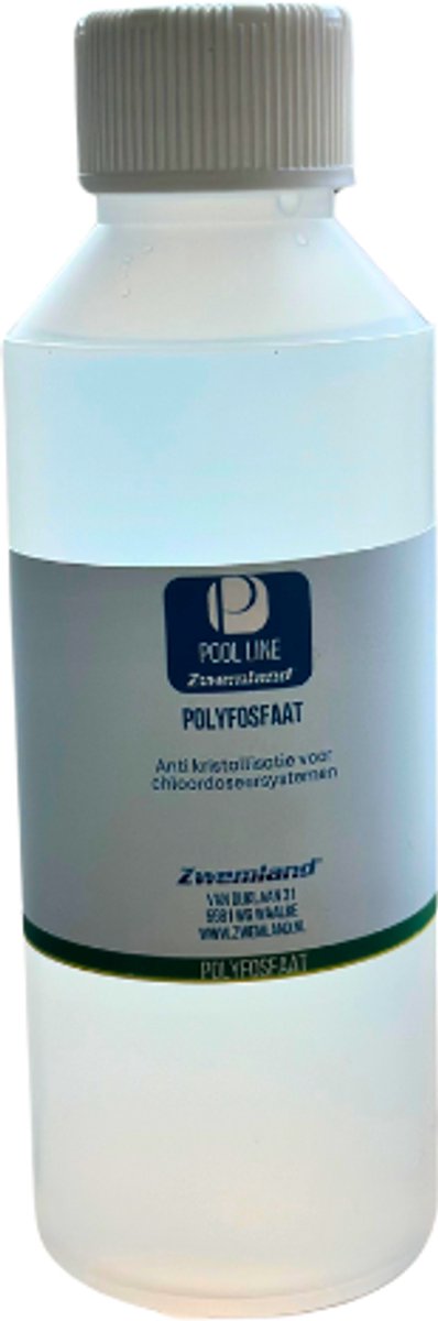 Pool line Polyfosfaat vloeibaar 250ml - Anti-kristallisatie voor chloordoseersystemen