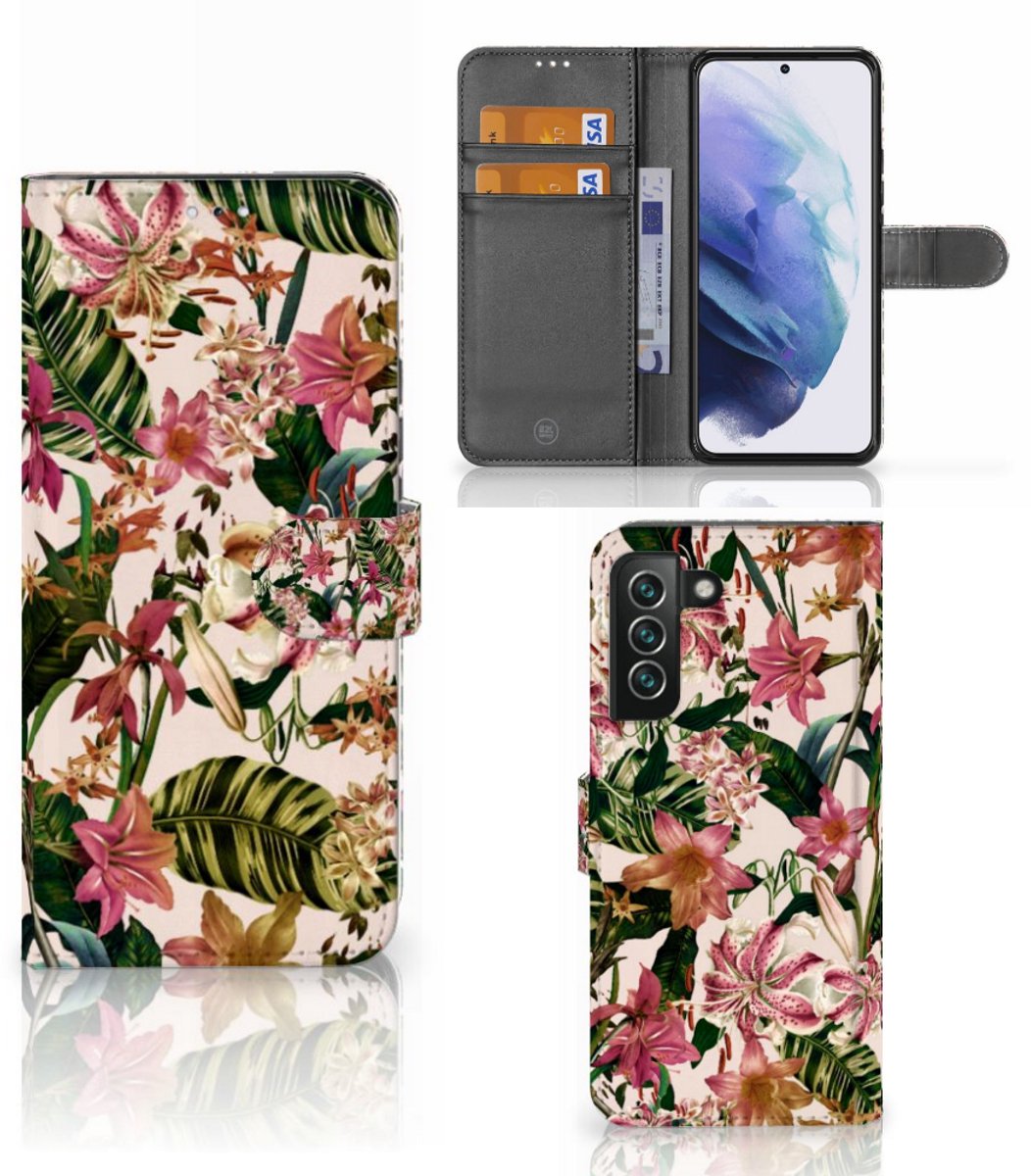 Samsung Galaxy S22 Plus Hoesje Flowers