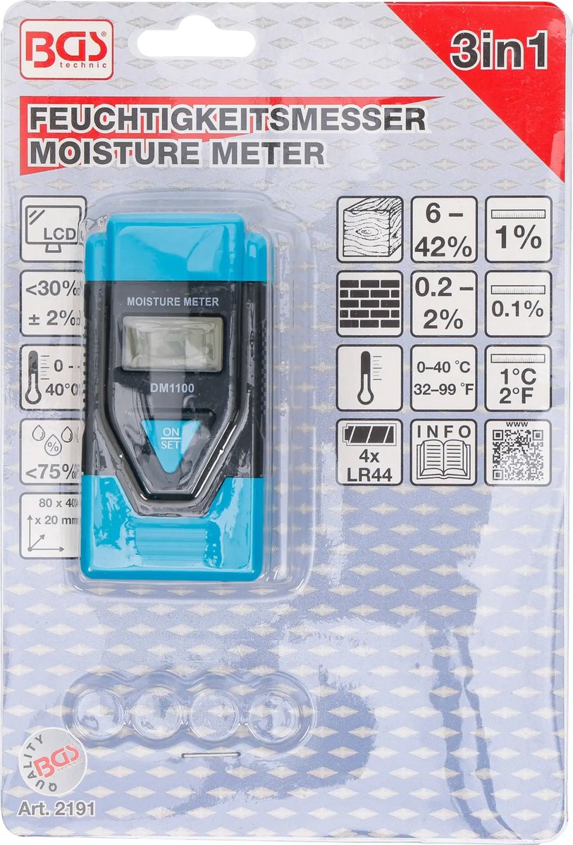 Digitale Vochtigheidsmeter