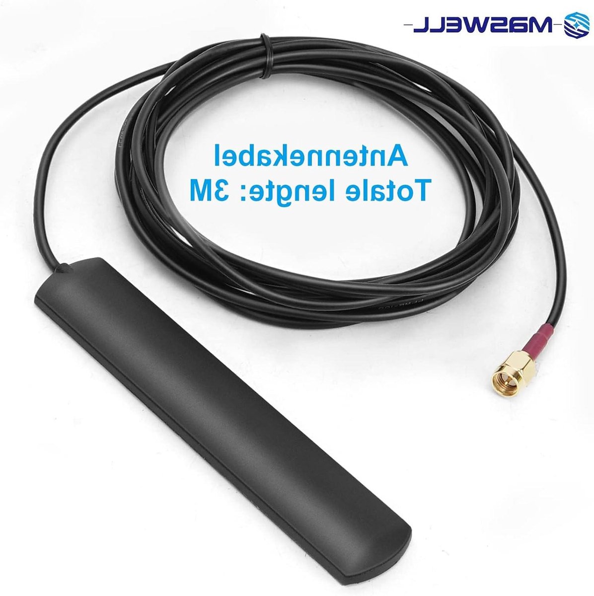 5G Antenne - Mobiele WiFi Antenne - Signaal Verbeteren - Waterdicht IP67 Ontwerp - 3 Meter Kabel - Zwart