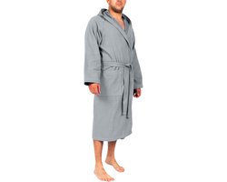 o-day Renato Balestra Microfibre Bathrobe for Men and Women, Space-Saving Bathrobe with Hood, Pockets and Belt, Ideal for Travel, Swimming Pool, Gym, Lightweight, Soft
