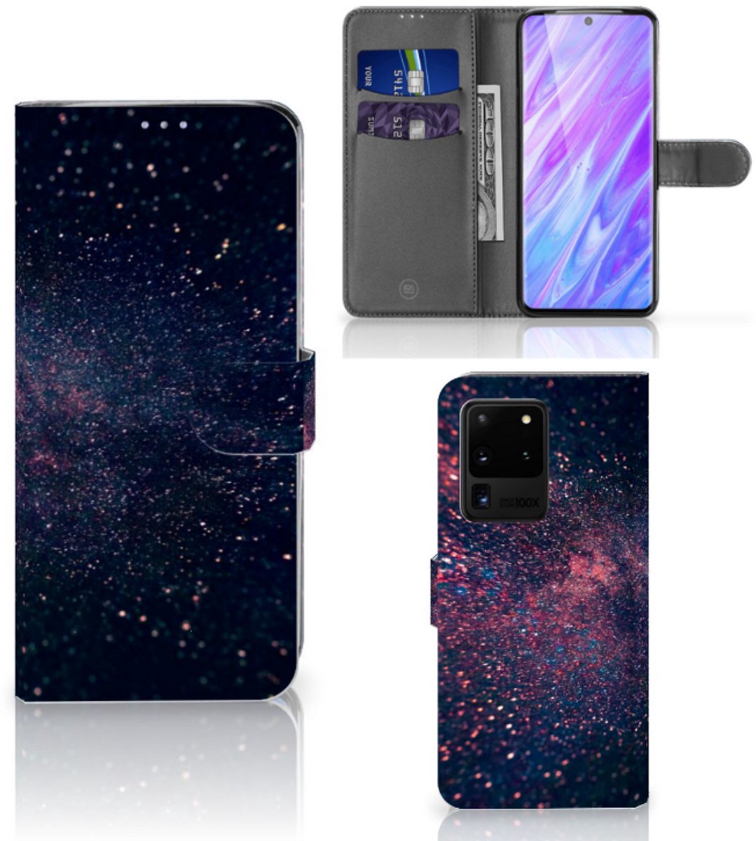 Book Case voor Samsung Galaxy S20 Ultra Book Case Stars