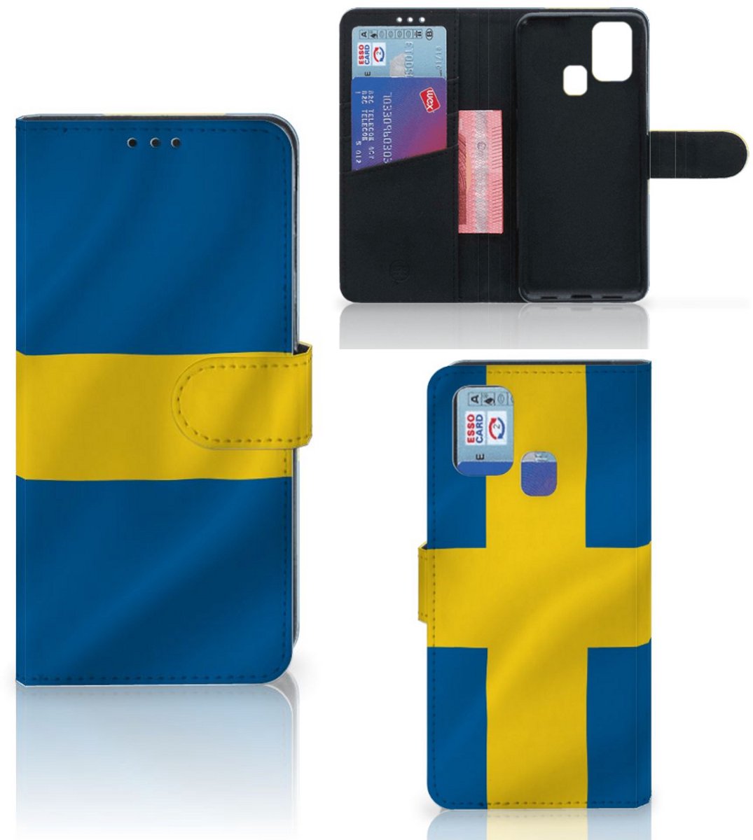 Samsung Galaxy M31 Bookstyle Case Zweden