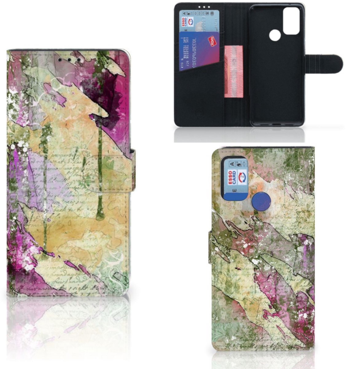 Hoesje Alcatel 1S (2021) Letter Painting
