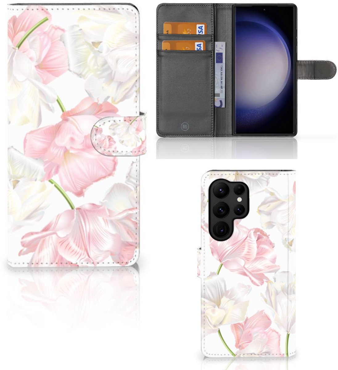 Samsung Galaxy S23 Ultra Hoesje Lovely Flowers